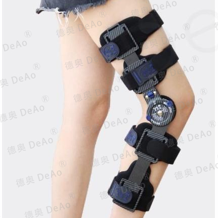 DA334-7 护膝(带锁定，碳纤)